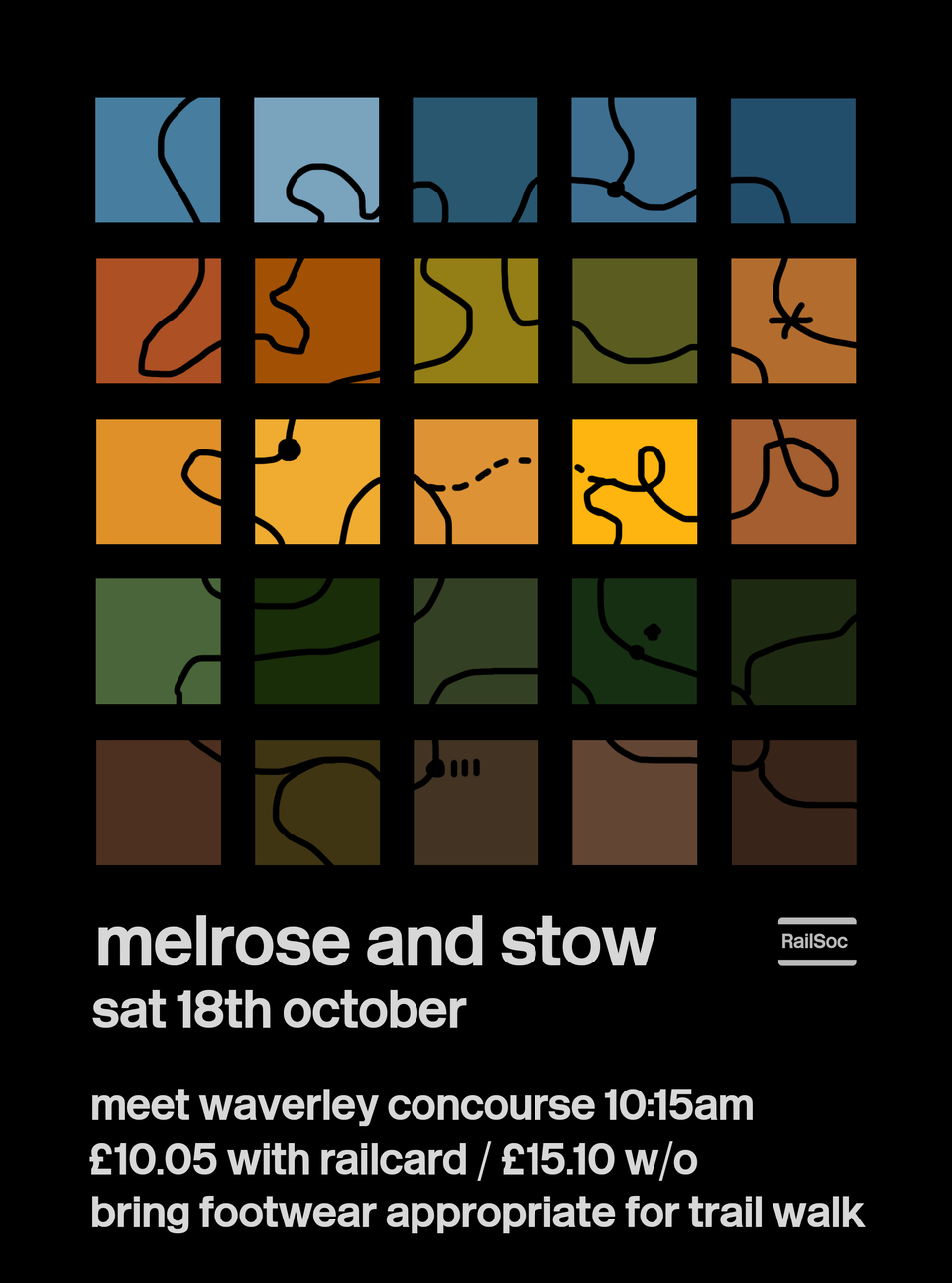 The Borders: Melrose and Stow